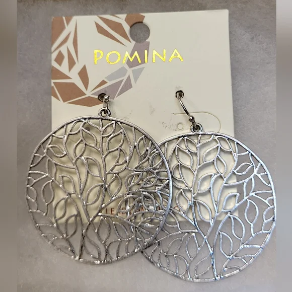 NWT Elegant Silver Earrings - 3 Pairs - Picture 2 of 8